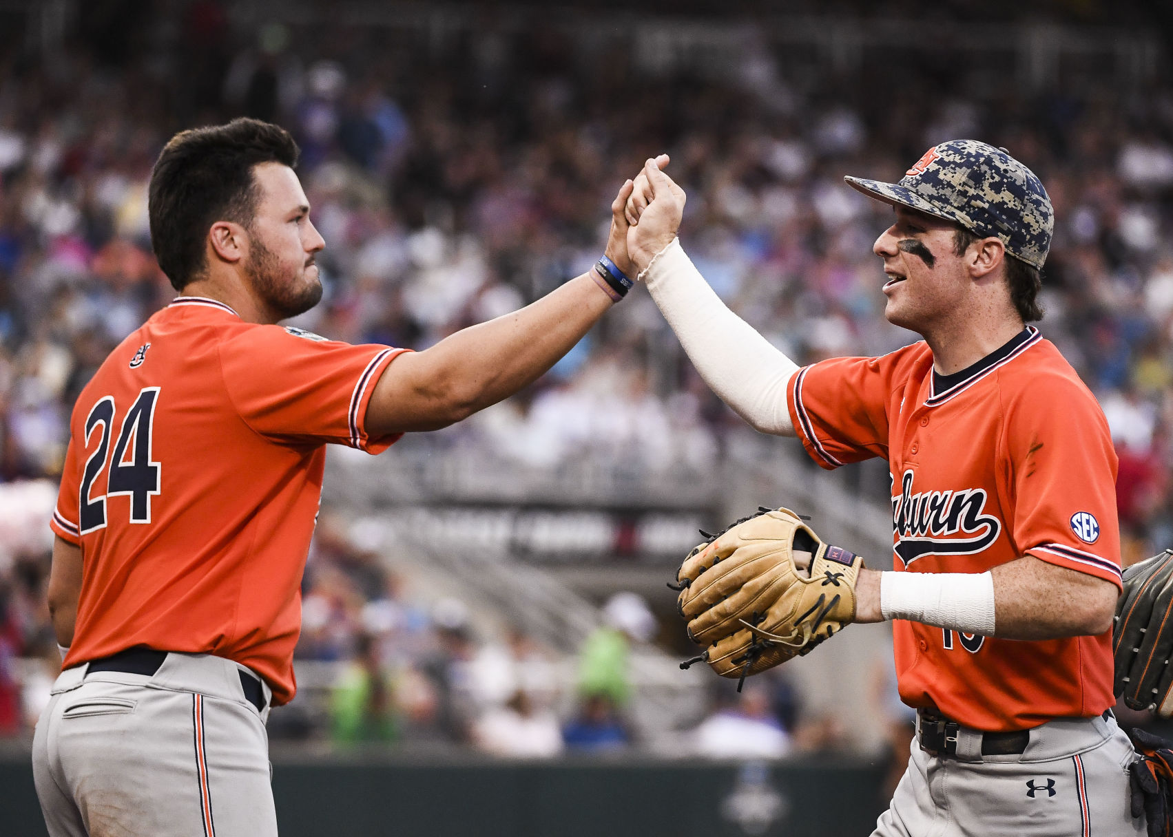 Auburn vs. Mississippi State at the College World Series